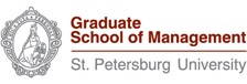 Logo of St Petersburg State University, Graduate School of Management